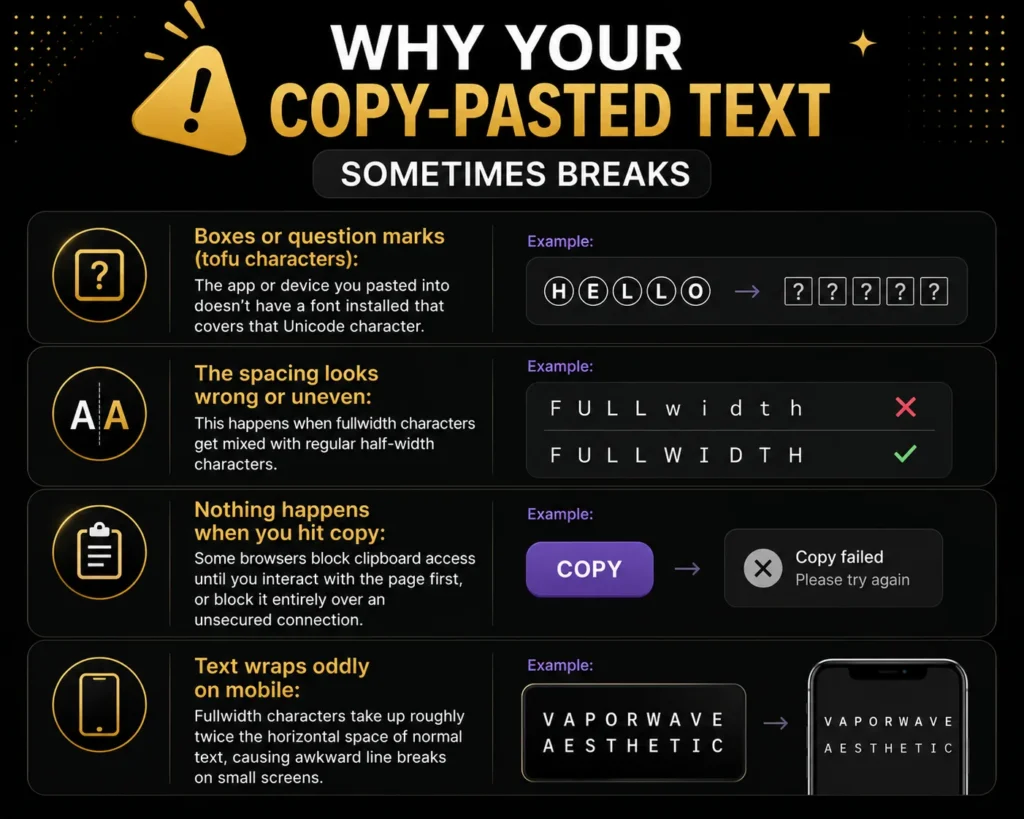 Why Your Copy-Pasted Text Sometimes Breaks