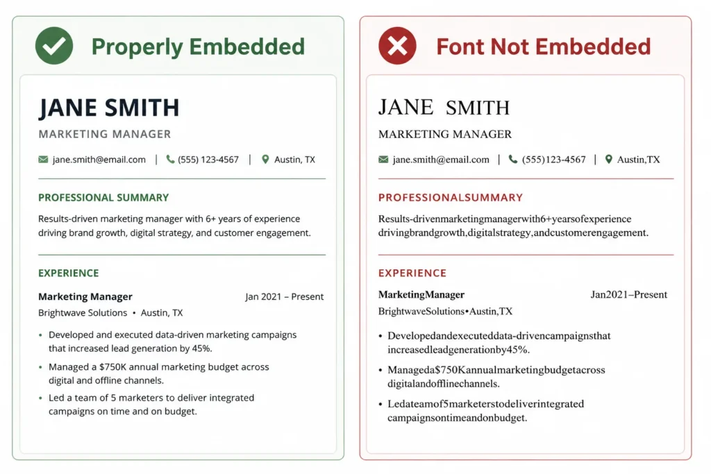 How ATS Actually Reads Your Font