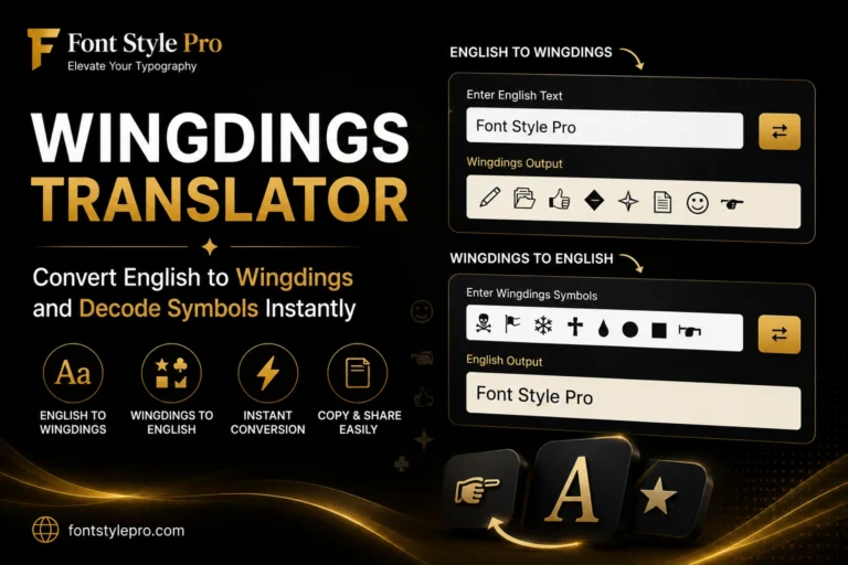 Wingdings Translator: Convert & Decode Symbols Free